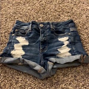american eagle jean shorts